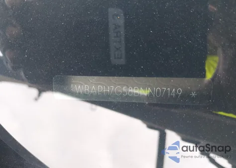 2011 BMW 328I from USA, damaged, VIN WBAPH7G58BNN07149